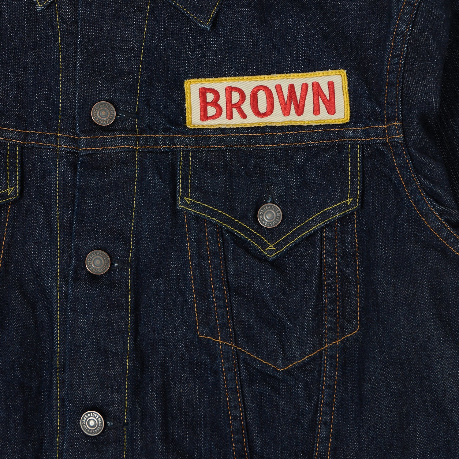 TOYS McCOY Snoopy 'Born Free! Santa Rosa' Lot. 687XX Type III Denim Jacket - One Wash