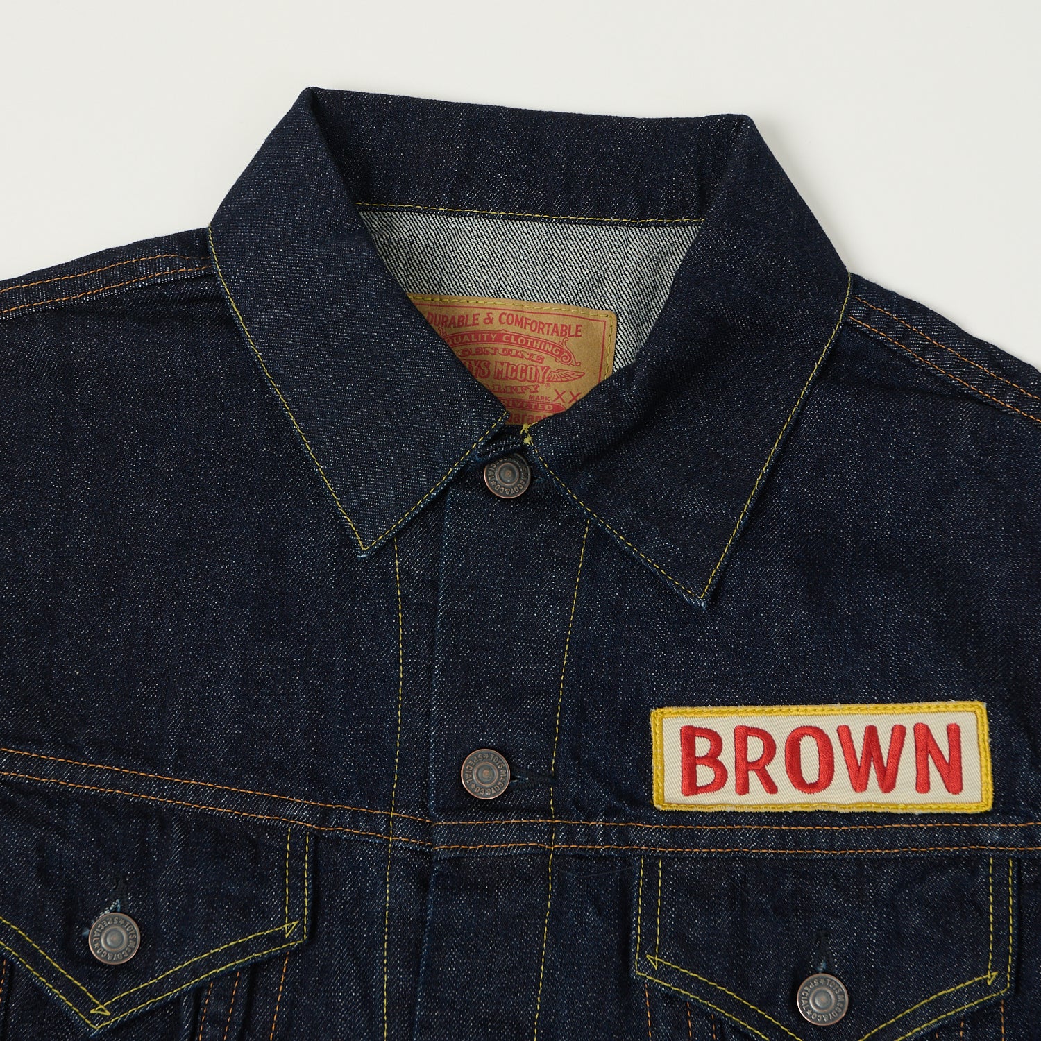 TOYS McCOY Snoopy 'Born Free! Santa Rosa' Lot. 687XX Type III Denim Jacket - One Wash