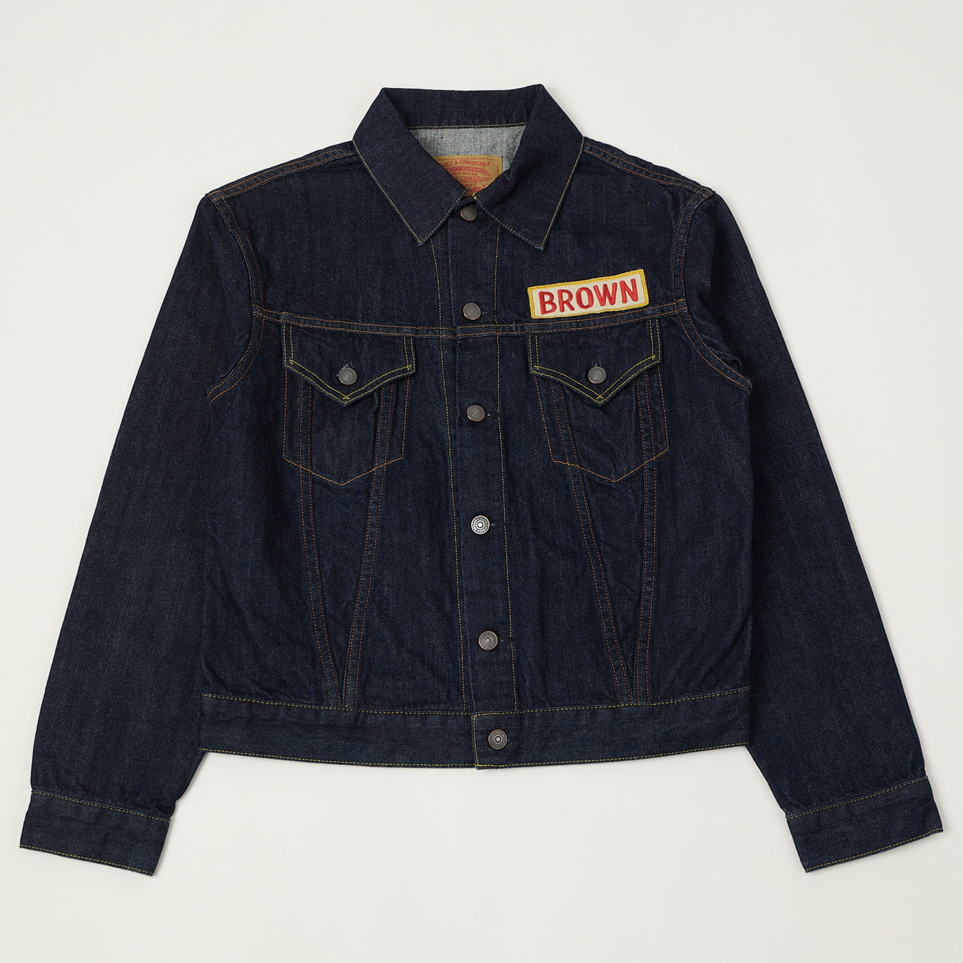 TOYS McCOY Snoopy 'Born Free! Santa Rosa' Lot. 687XX Type III Denim Jacket - One Wash