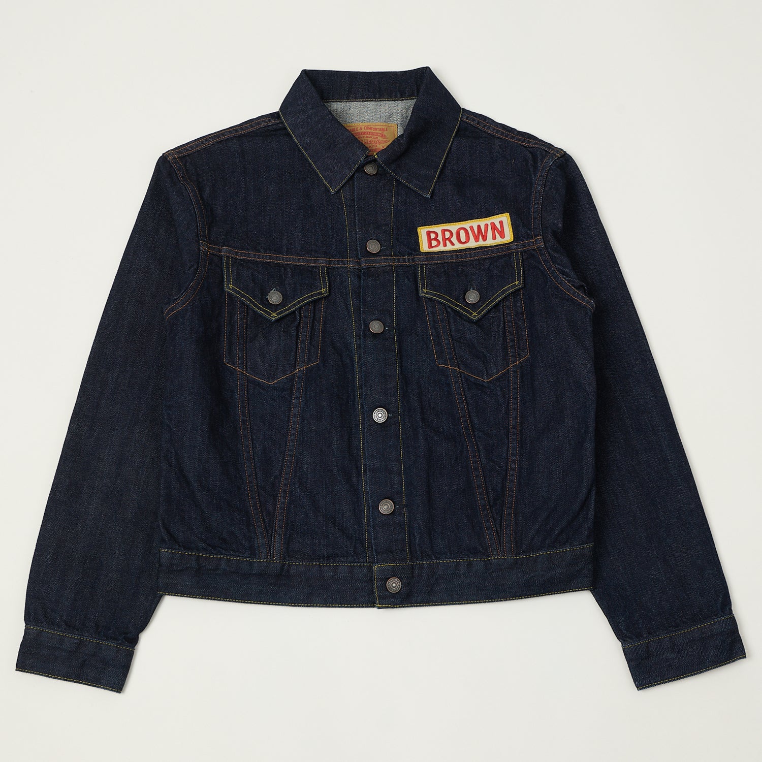 TOYS McCOY Snoopy 'Born Free! Santa Rosa' Lot. 687XX Type III Denim Jacket - One Wash