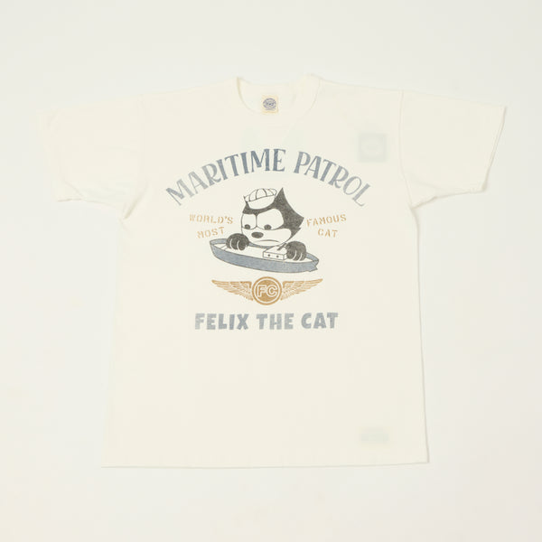 TOYS McCOY Felix The Cat 'Maritime Partrol' T-Shirt - Off White