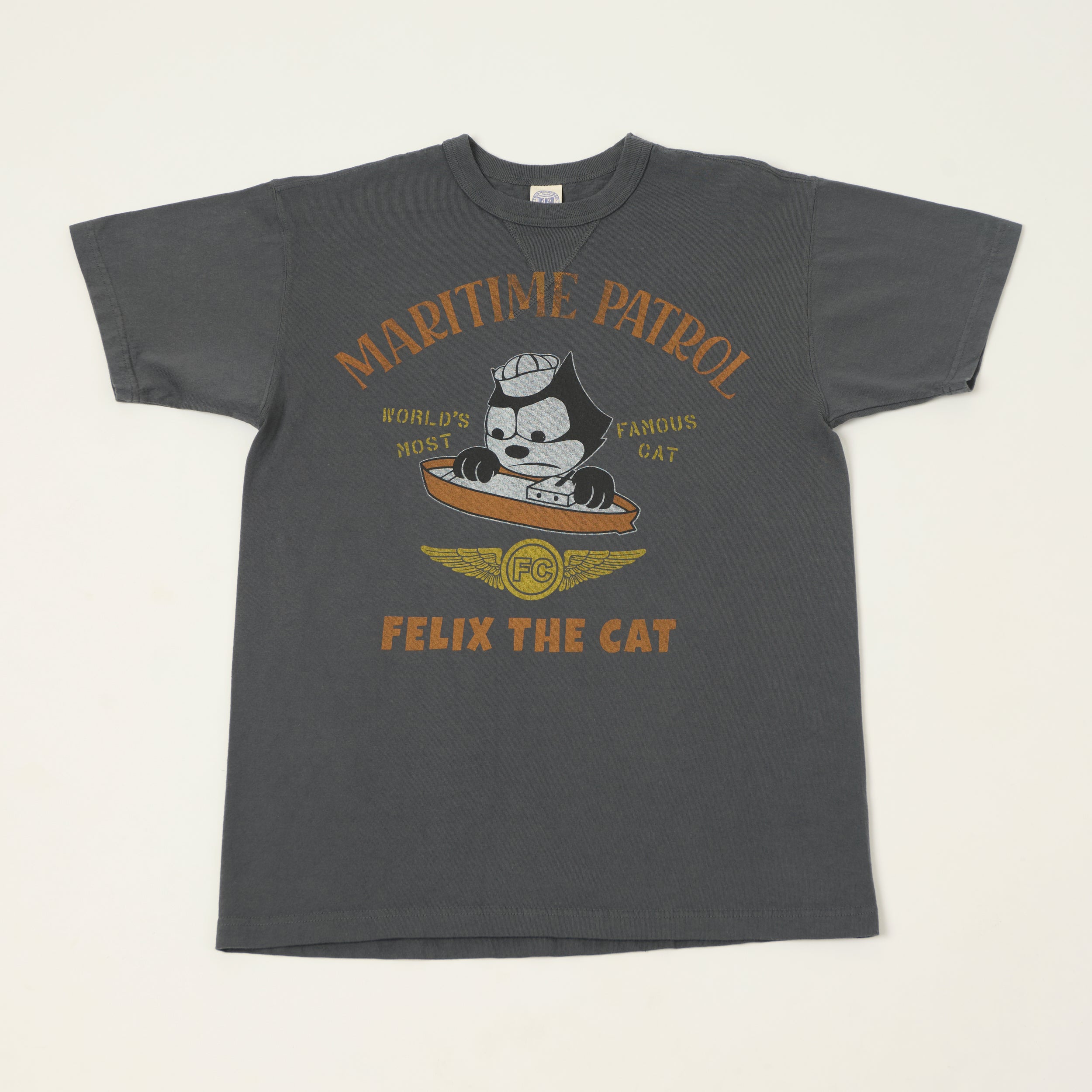TOYS McCOY Felix The Cat 'Maritime Partrol' T-Shirt - Black – SON
