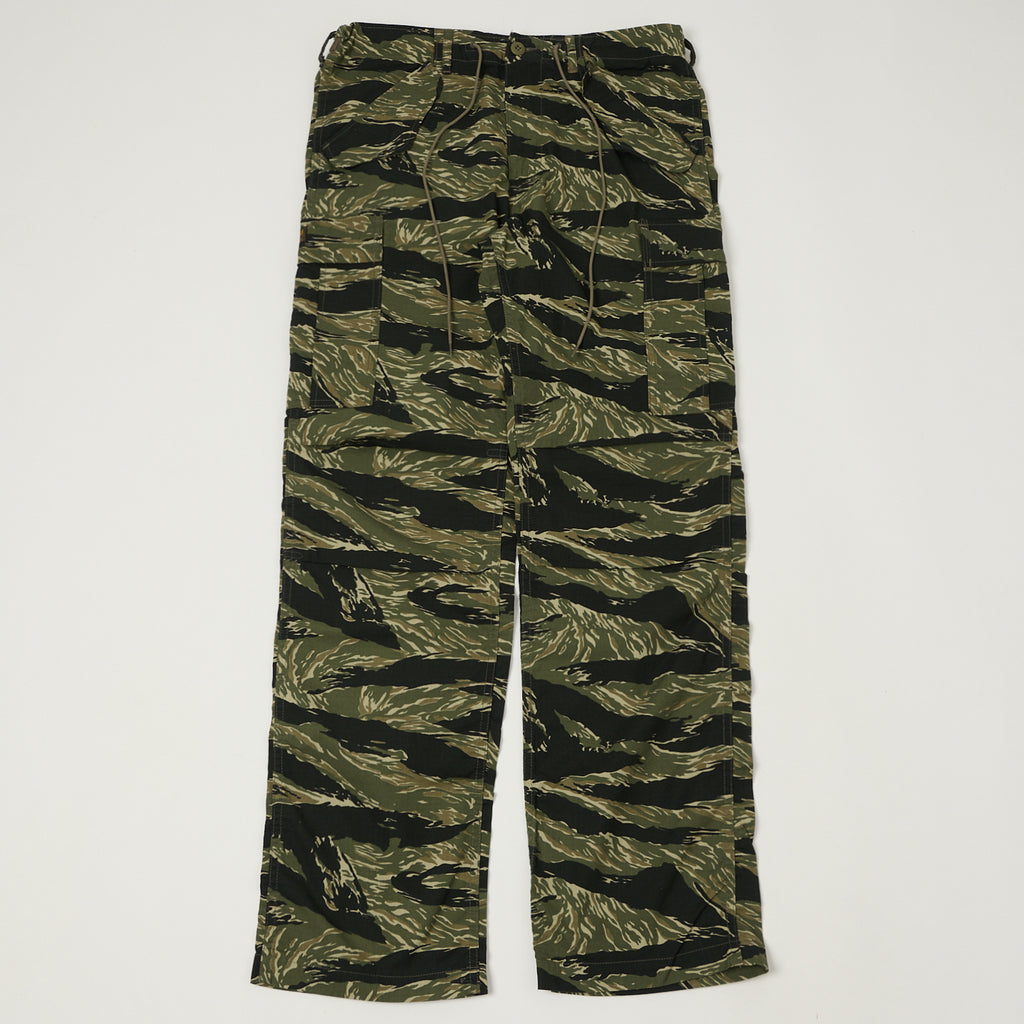トイズマッコイ MILITARY CARGO TROUSERS RIPSTOP TOYS McCOY Military Cargo Pant - Tiger Stripe | SON OF A STAG
