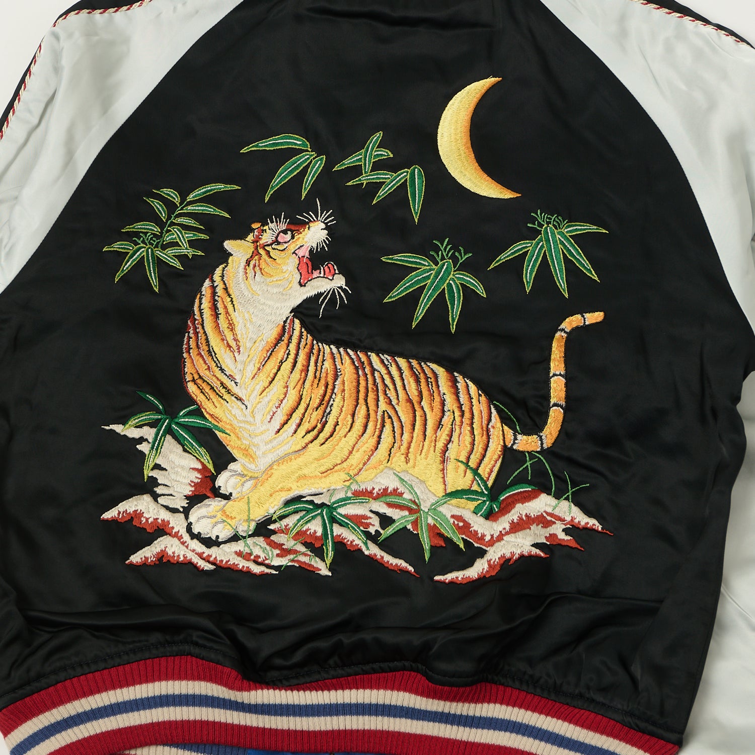 TOYS McCOY Marilyn Monroe Reversible 'Sukajan' Souvenir Jacket - Blue/Black