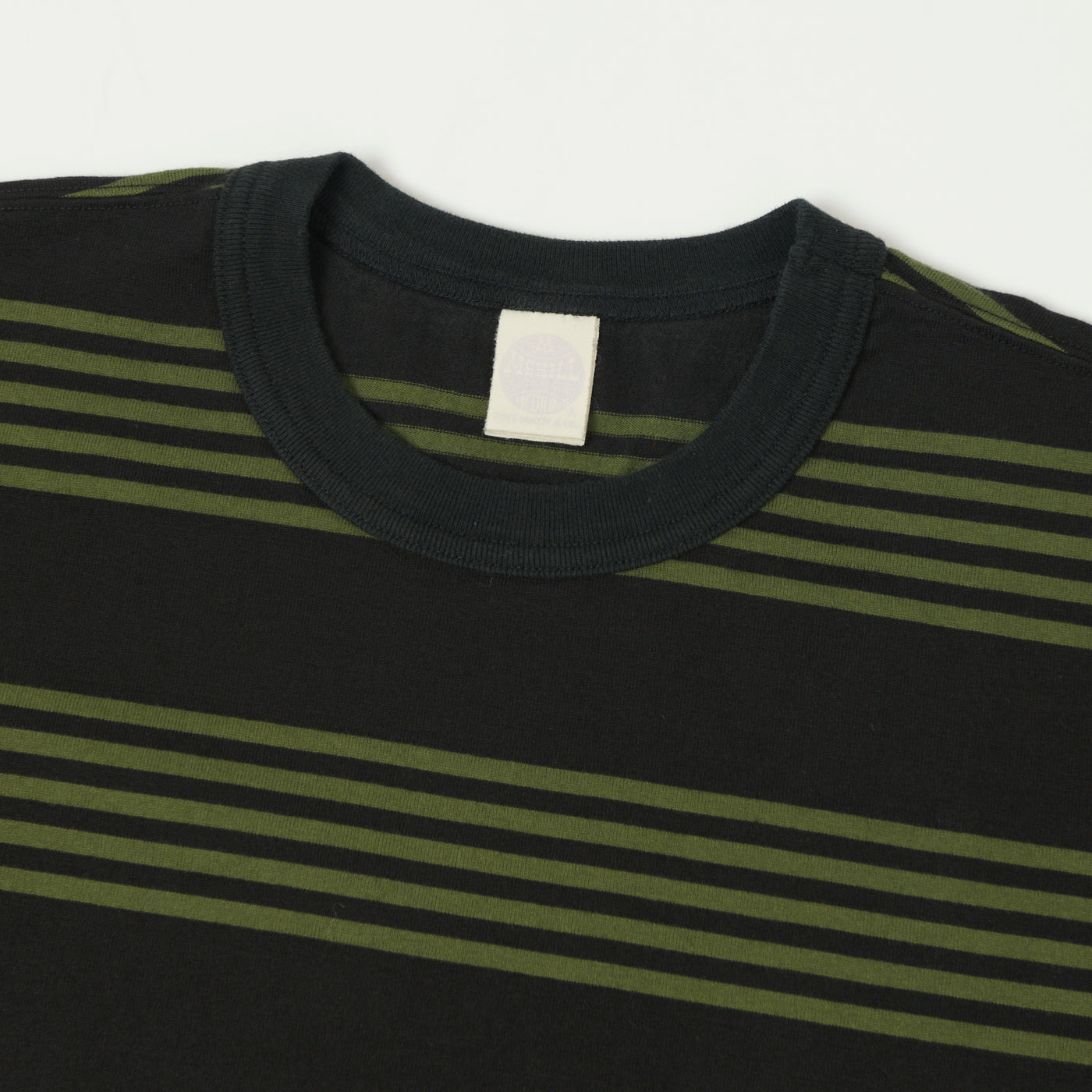 TOYS McCOY Multi Bordered T-Shirt - Green/Black