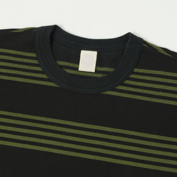 TOYS McCOY Multi Bordered Tee - Green/Black