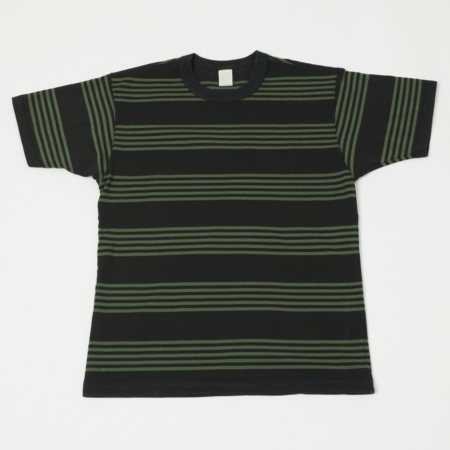 TOYS McCOY Multi Bordered T-Shirt - Green/Black