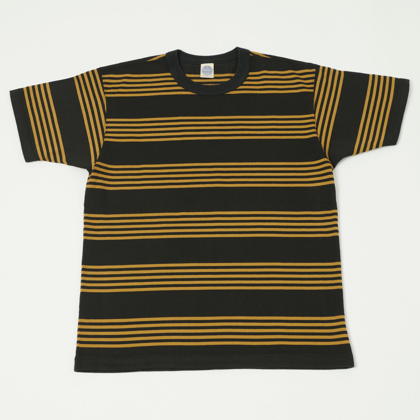 TOYS McCOY Multi Bordered T-Shirt - Sand/Black