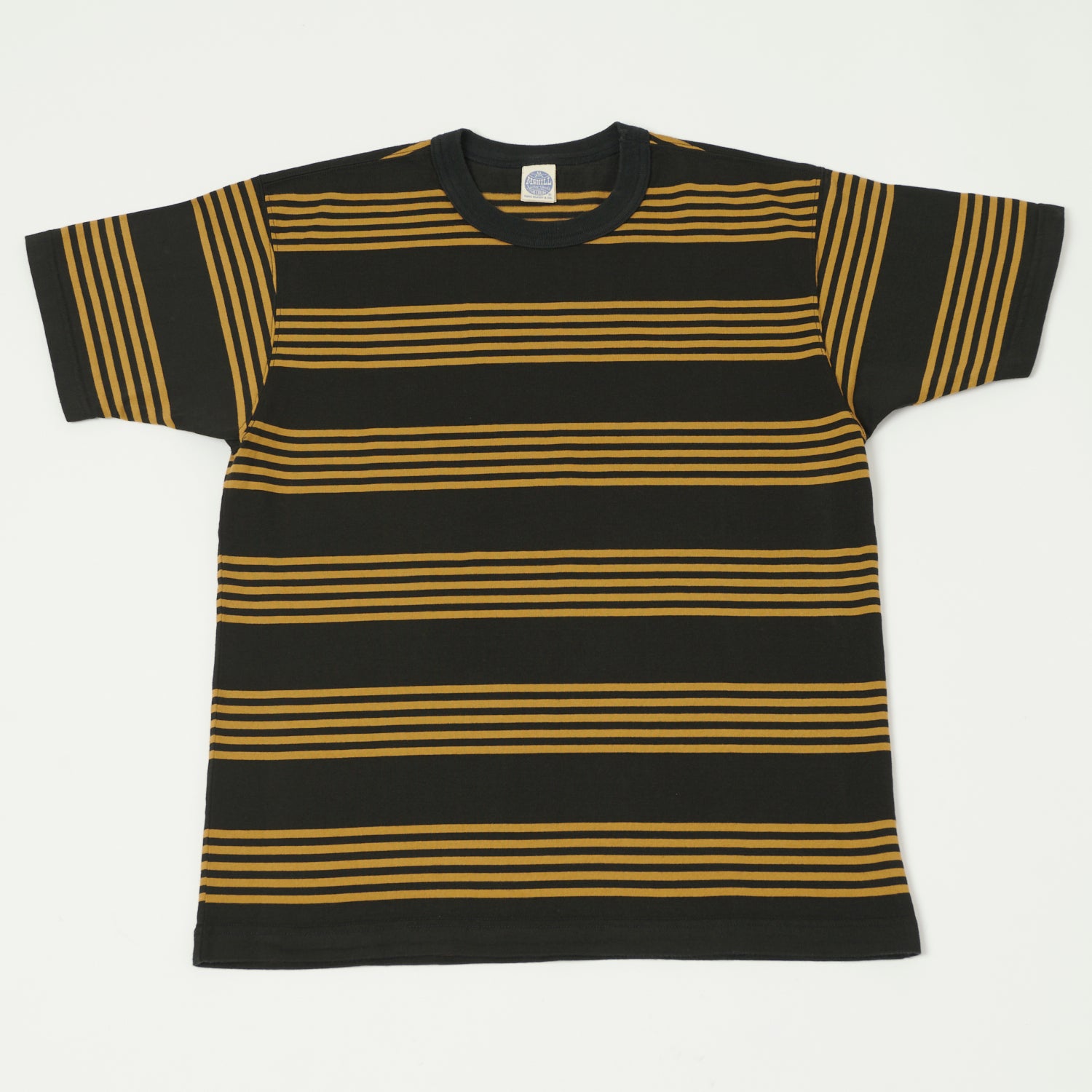 TOYS McCOY Multi Bordered T-Shirt - Sand/Black