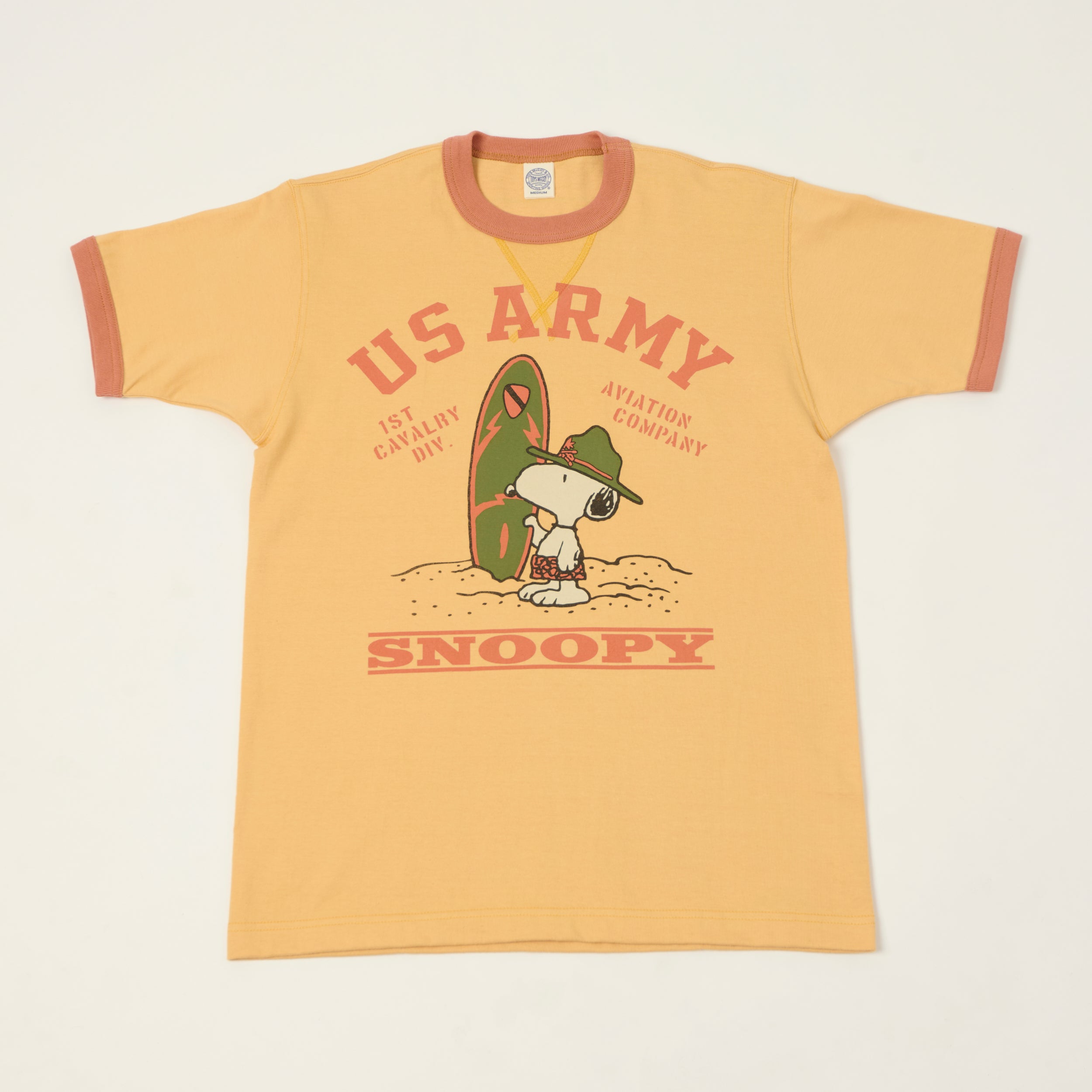 トップス VINTAGE PEANUTS SNOOPY ARMY T-SHIRT TOYS McCOY Snoopy 'U.S. Army' T-Shirt - Off White – SON OF A STAG
