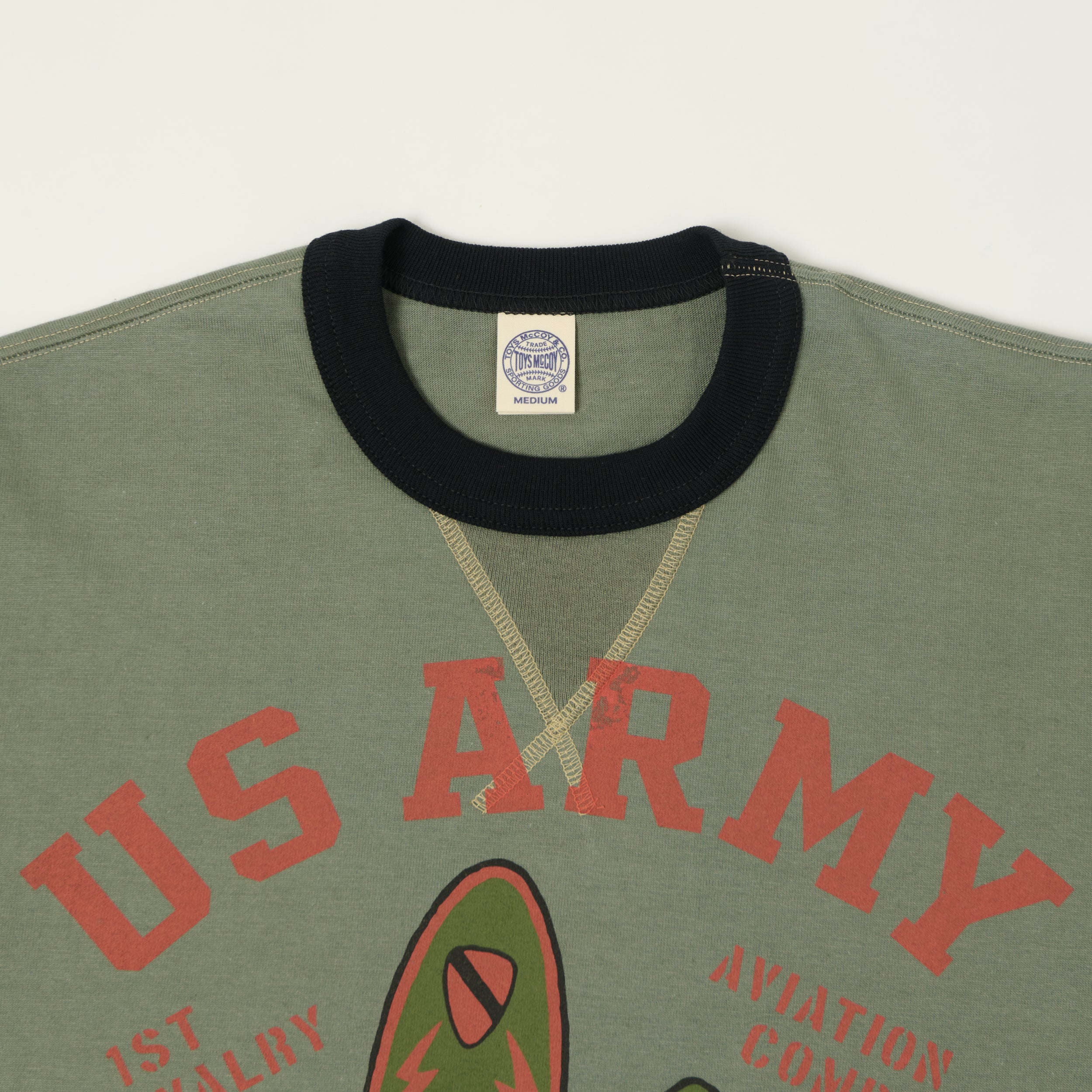 TOYS McCOY Snoopy 'U.S. Army' T-Shirt - Green – SON OF A STAG