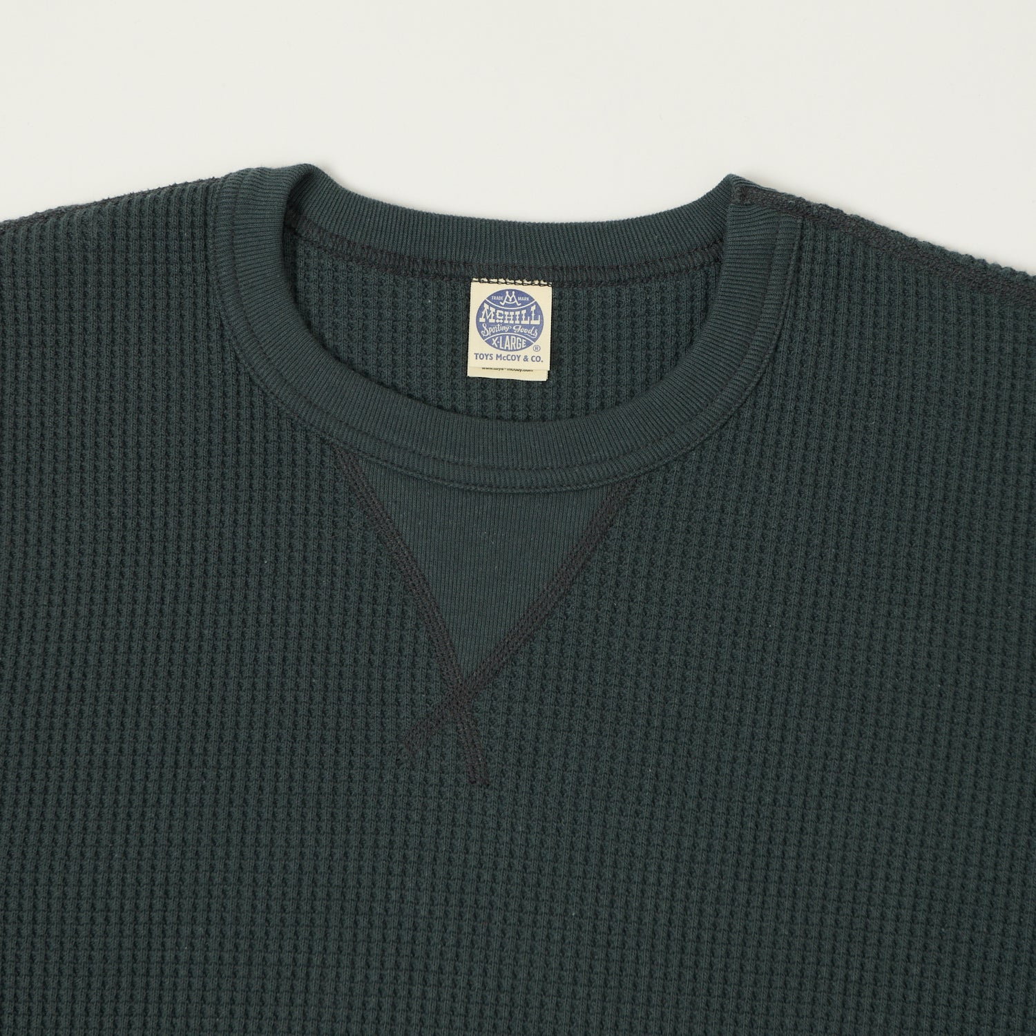 TOYS McCOY Waffle Knit Sweatshirt - Black