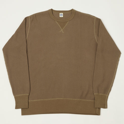 TOYS McCOY Waffle Knit Sweatshirt - Coyote