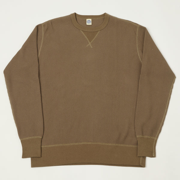 TOYS McCOY Plain Waffle Knit Sweatshirt - Coyote