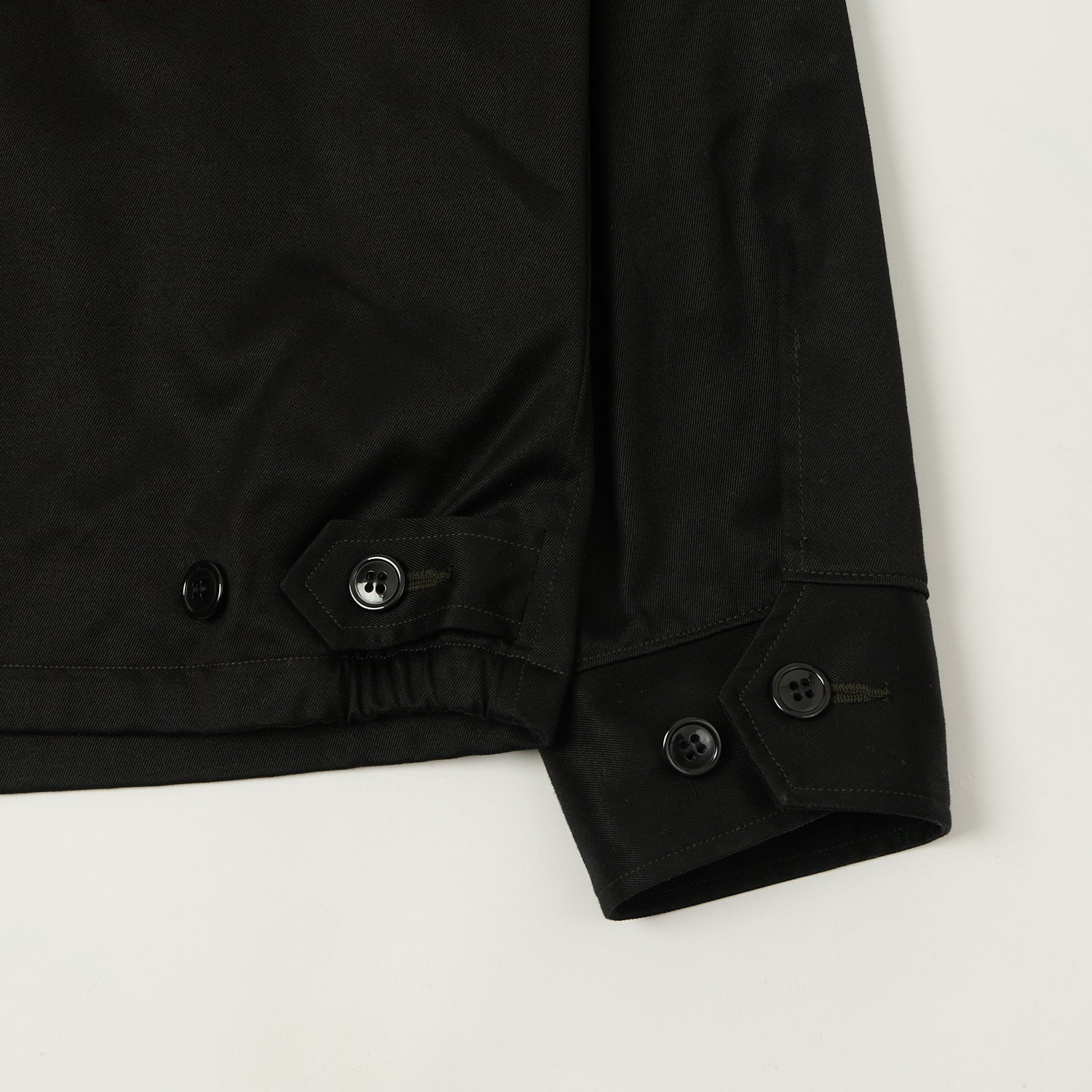 TOYS McCOY Snoopy Embroidered Tour Jacket - Black