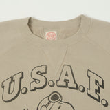 TOYS McCOY Snoopy 'Flying Ace USAF' Sweatshirt - Sand