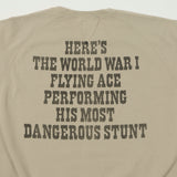 TOYS McCOY Snoopy 'Flying Ace USAF' Sweatshirt - Sand