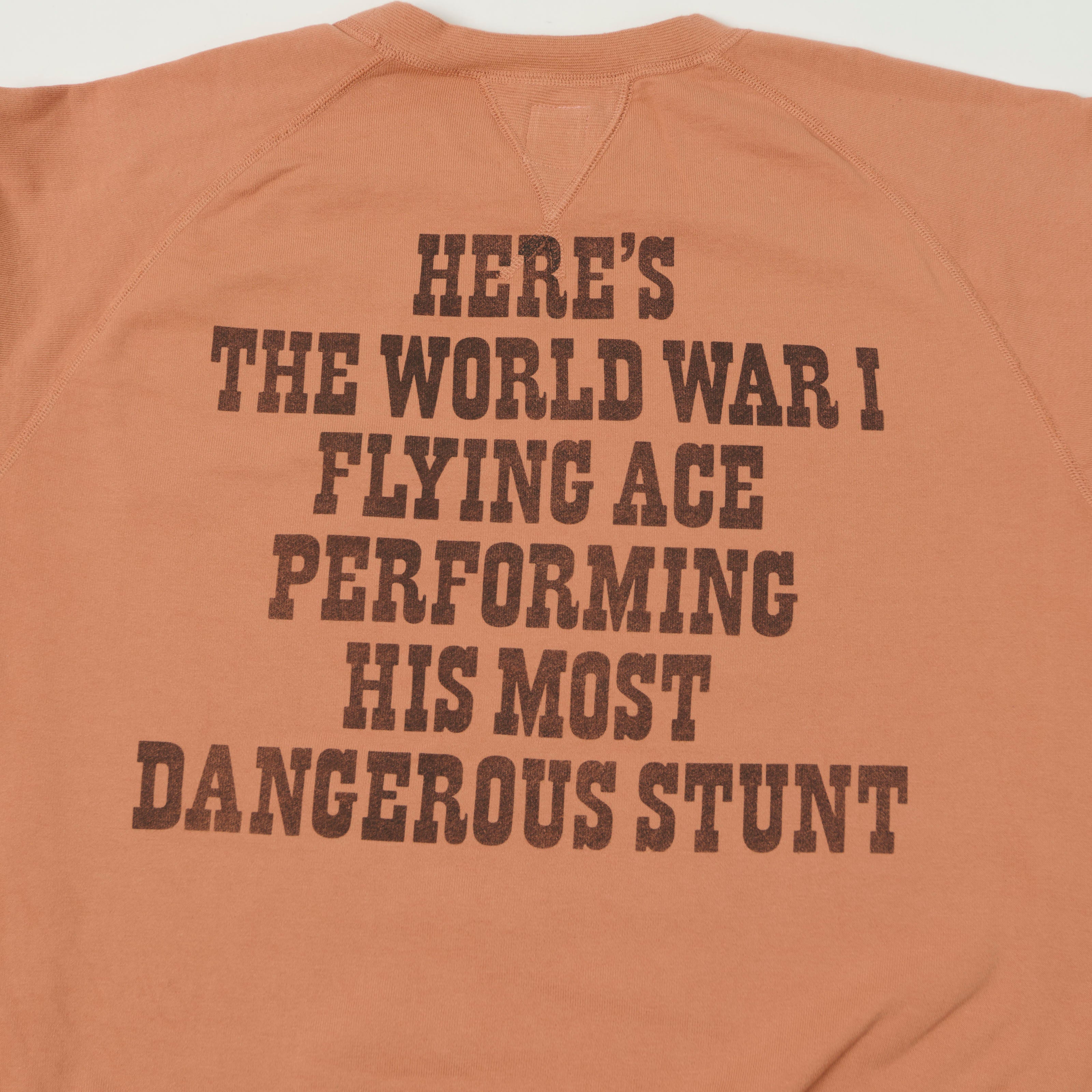 TOYS McCOY Snoopy 'Flying Ace USAF' Sweatshirt - Carrot