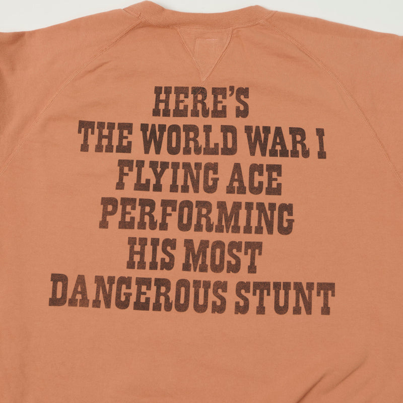 TOYS McCOY Snoopy 'Flying Ace USAF' Sweatshirt - Carrot