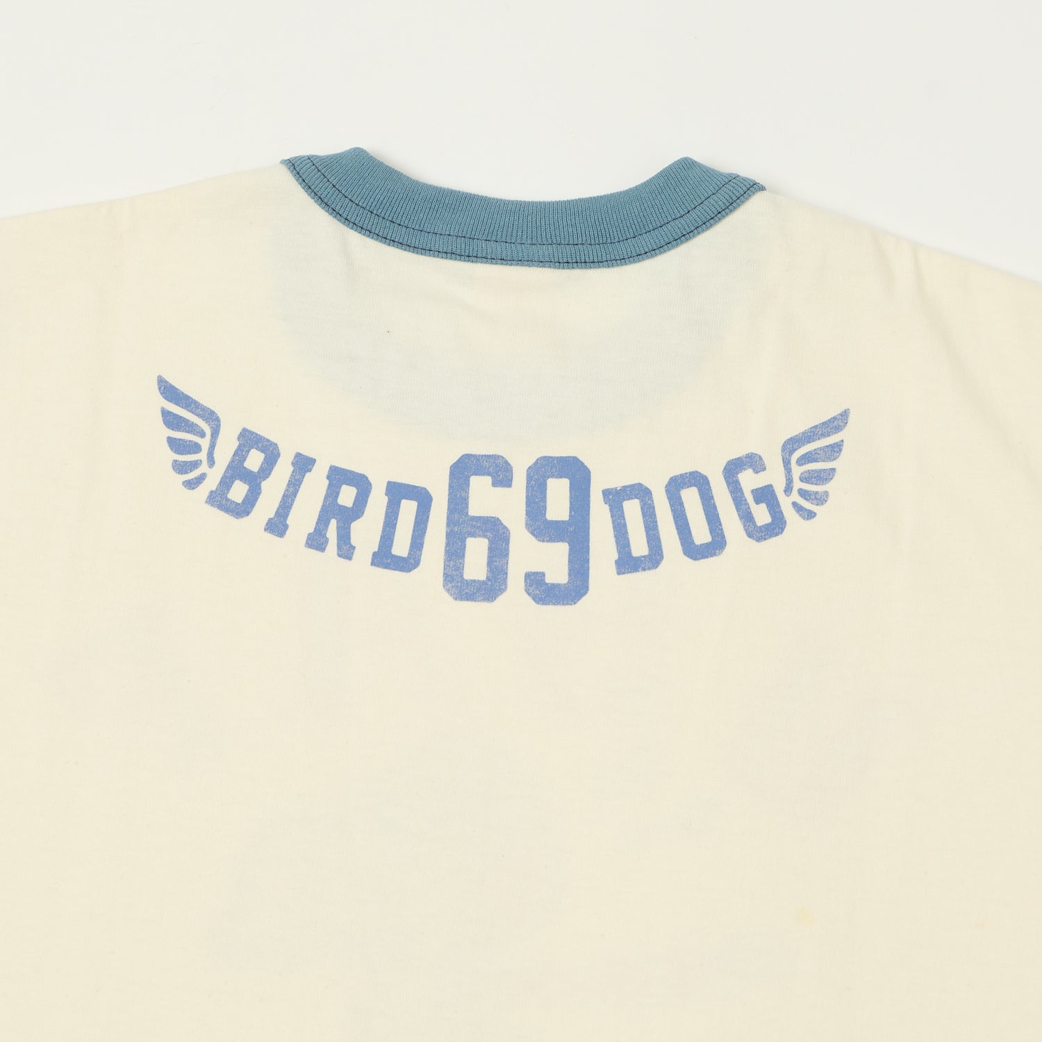 TOYS McCOY 'Snoopy USAF Flying Ace' Ringer T-Shirt - Off White