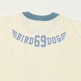 TOYS McCOY 'Snoopy USAF Flying Ace' Ringer Tee - Off White