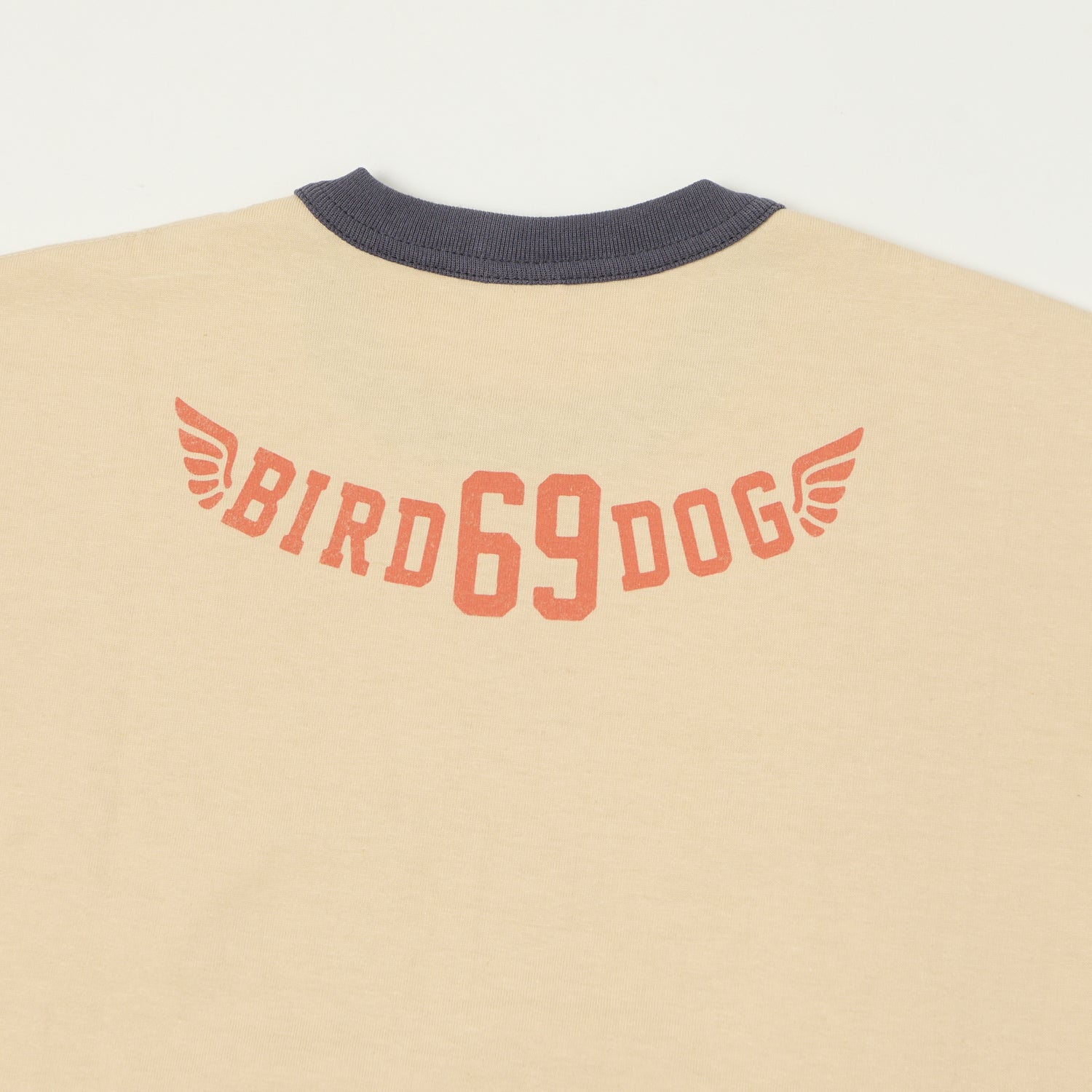 TOYS McCOY 'Snoopy USAF Flying Ace' Ringer T-Shirt - Beige