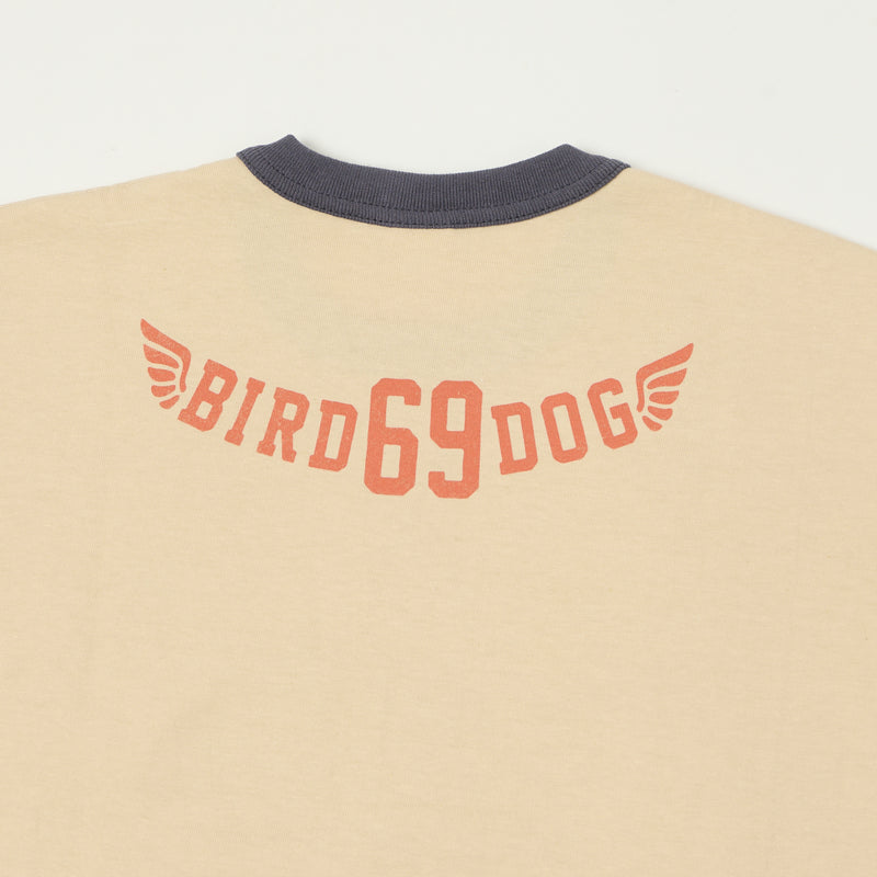 TOYS McCOY 'Snoopy USAF Flying Ace' Ringer Tee - Beige