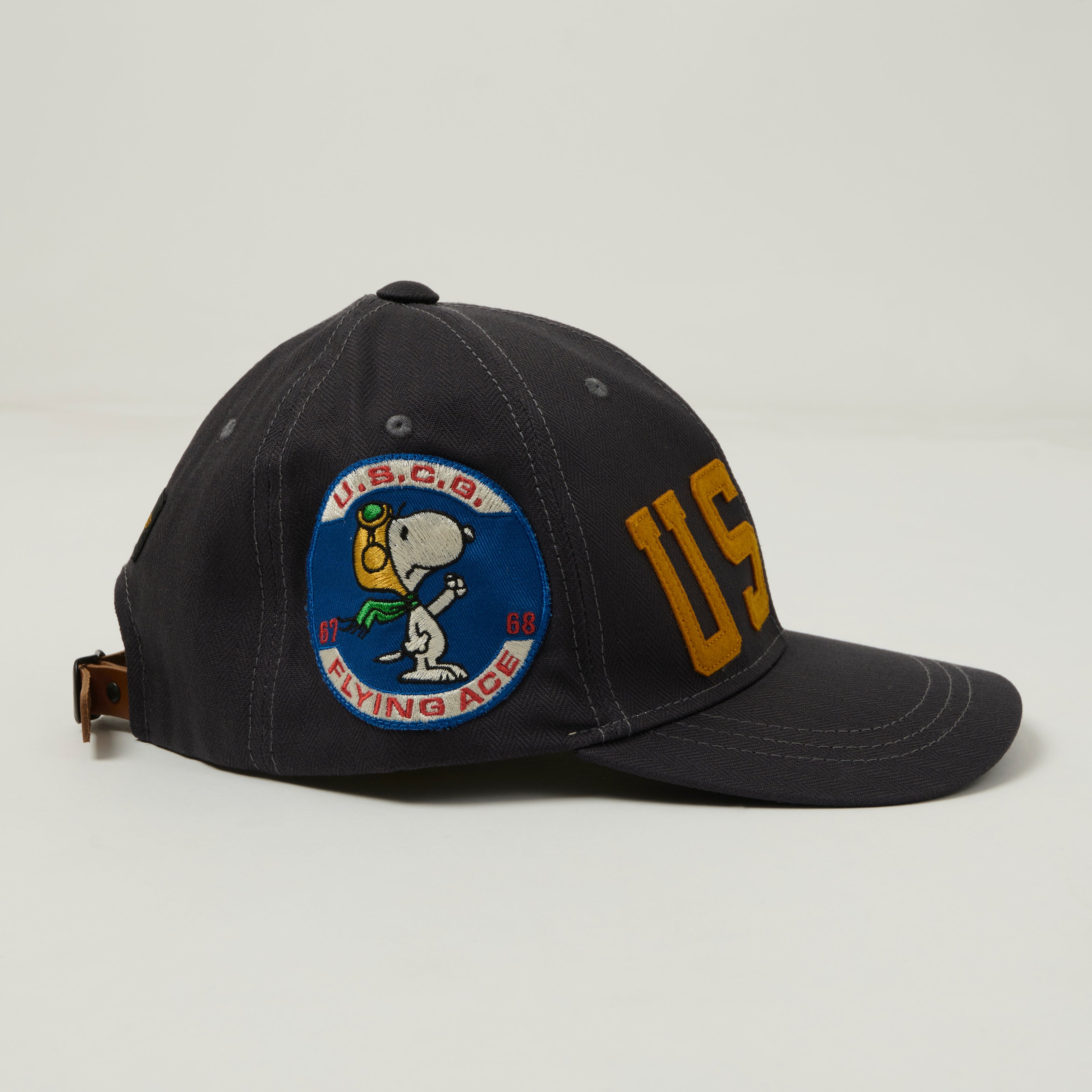 TOYS McCOY 'Snoopy USCG' Baseball Cap - Charcoal