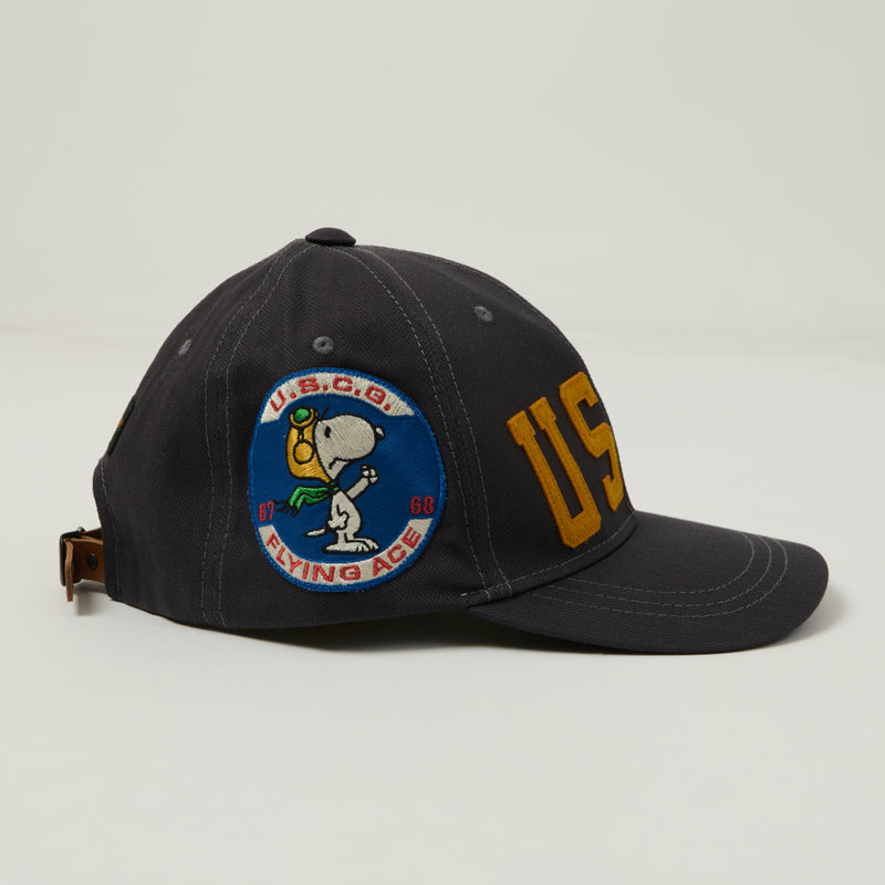 TOYS McCOY 'Snoopy USCG' Baseball Cap - Charcoal