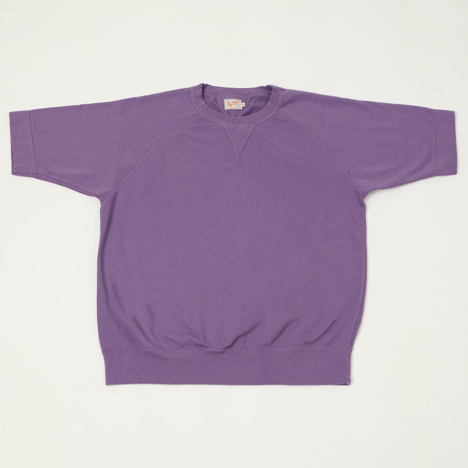 TOYS McCOY Short Sleeve Military Sweatshirt - Purple
