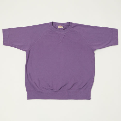 TOYS McCOY Short Sleeve Military Sweatshirt - Purple