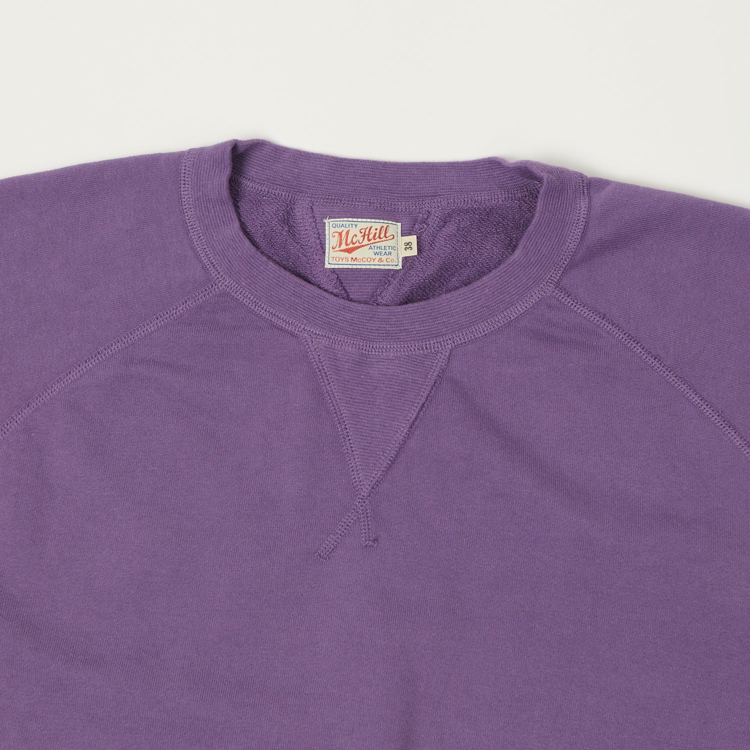 TOYS McCOY Short Sleeve Military Sweatshirt - Purple – SON OF A STAG