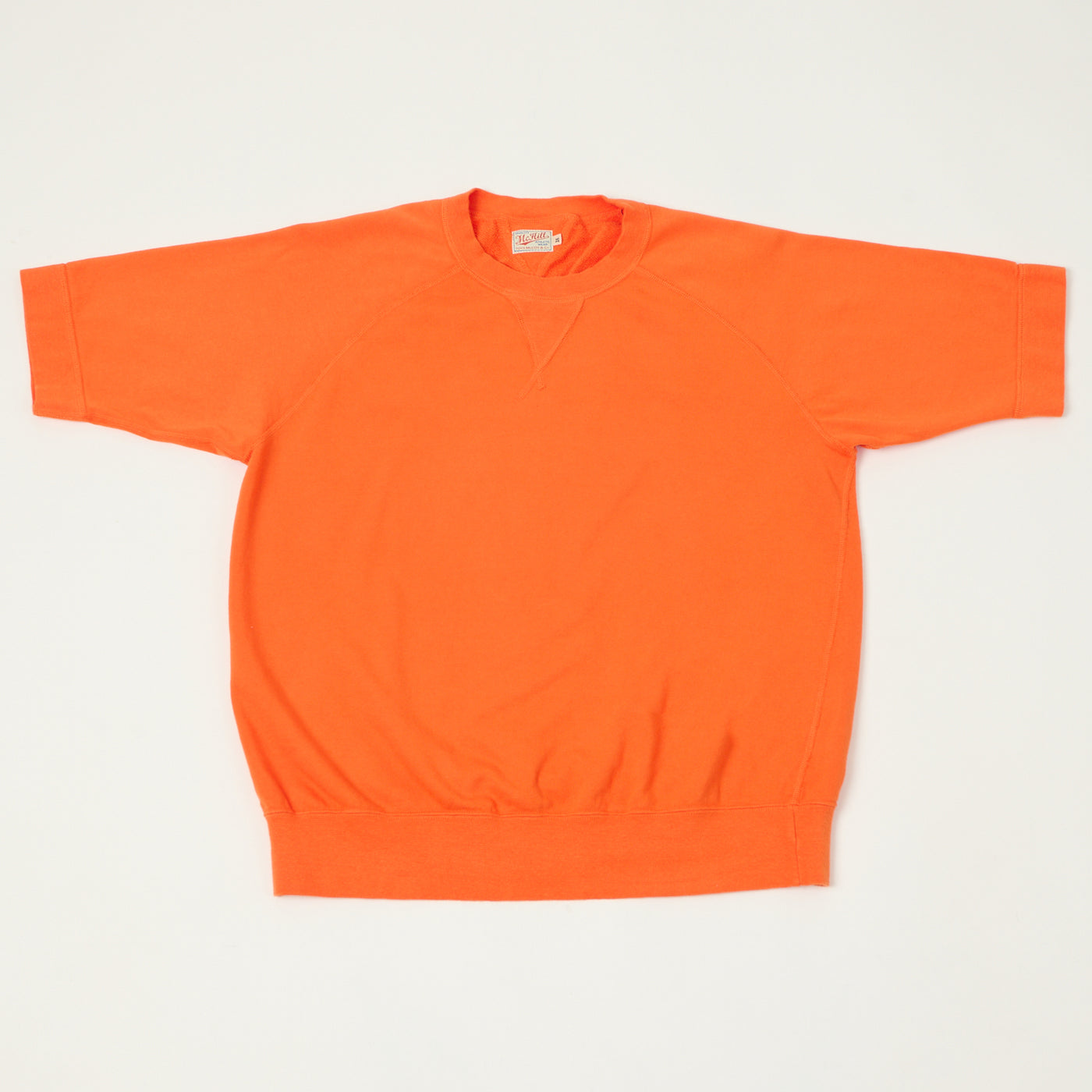TOYS McCOY Short Sleeve Military Sweatshirt - Orange