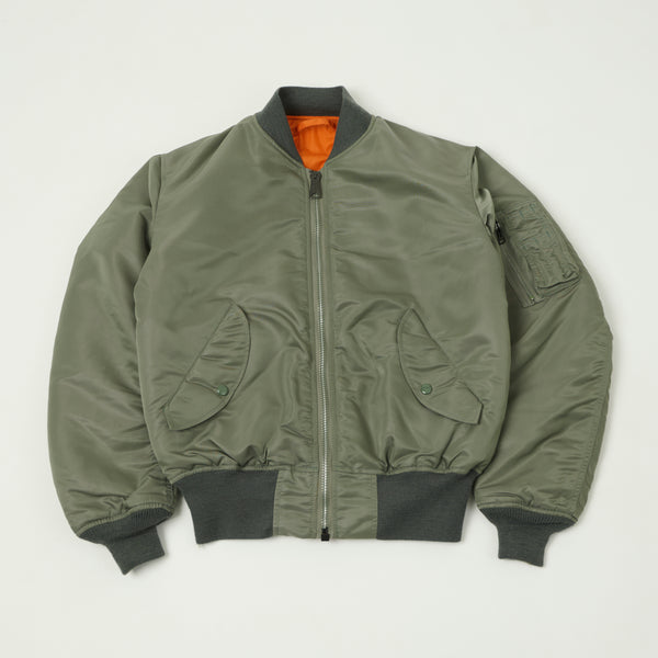 マッコイズ / Flight Jacket TOYS McCOY Steve Mcqueen Reversible MA-1 Flight Jacket - Sage