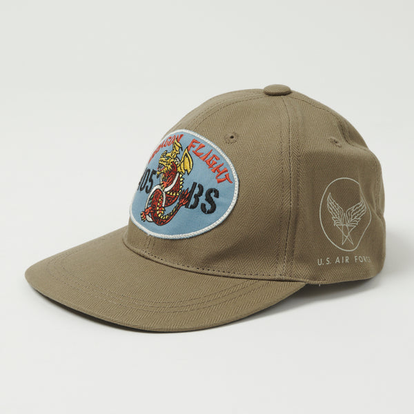 TOYS McCOY 'Dragon Flight' Herringbone Baseball Cap - Olive | SON