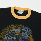 TOYS McCOY 'Felix Wildcat' Ringer Tee - Black