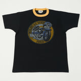 TOYS McCOY 'Felix Wildcat' Ringer Tee - Black