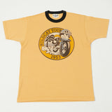 TOYS McCOY 'Felix Wildcat' Ringer Tee - Yellow