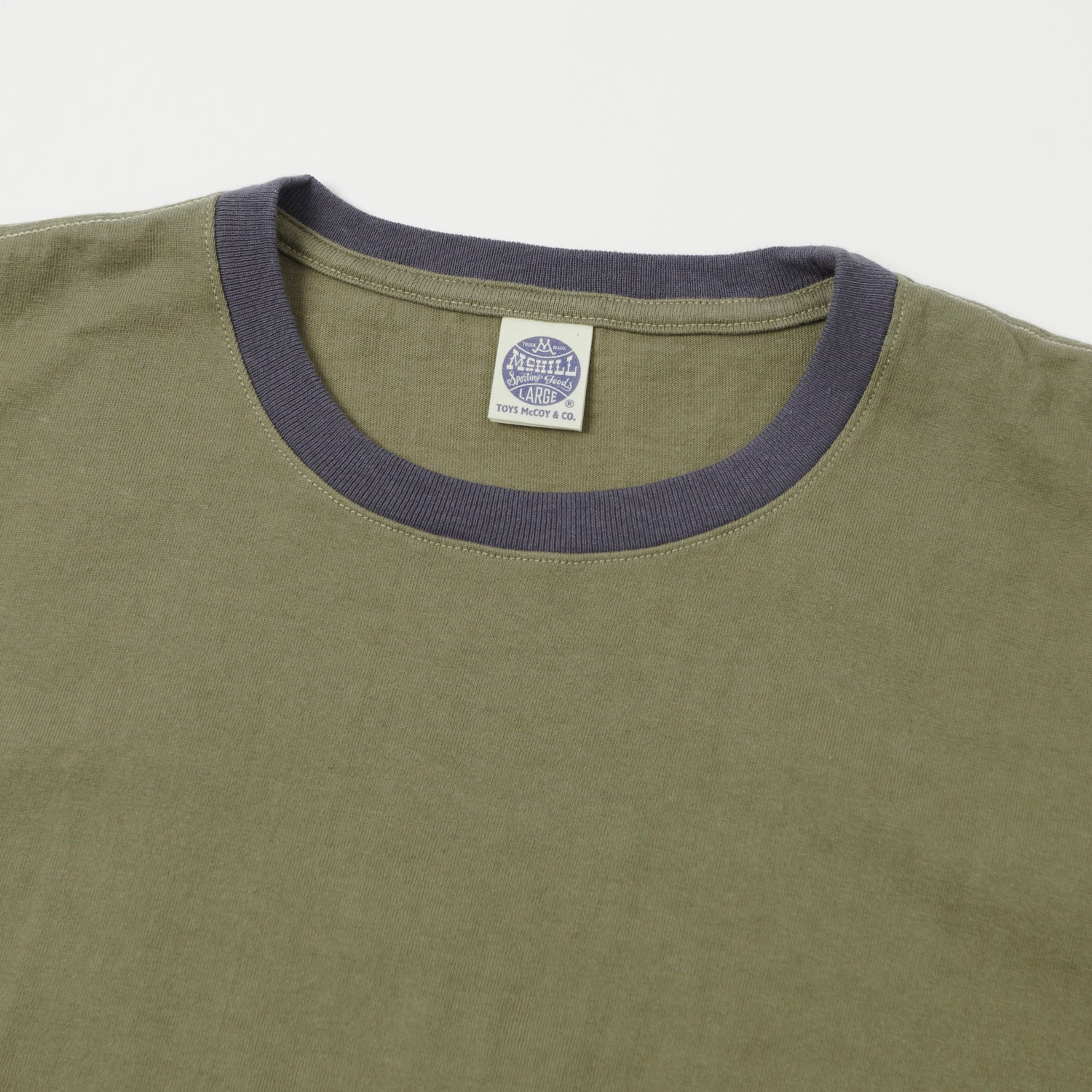 TOYS McCOY Johnny Ringer T-Shirt - Olive/Navy