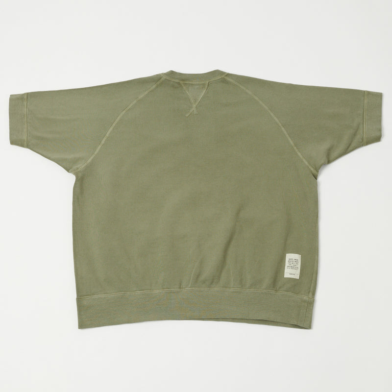 TOYS McCOY Short Sleeve Sweatshirt - Olive