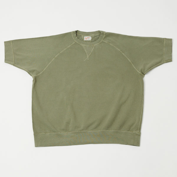 TOYS McCOY Short Sleeve Sweatshirt - Olive