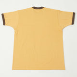 TOYS McCOY Ringer Pocket Tee - Yellow/Charcoal