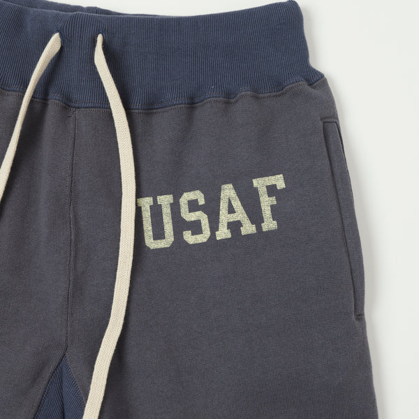 TOYS McCOY 'USAF' Heavyweight Sweatpants - Navy Grey