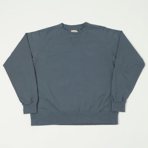 TOYS McCOY Garment Dyed Sweatshirt - Blue