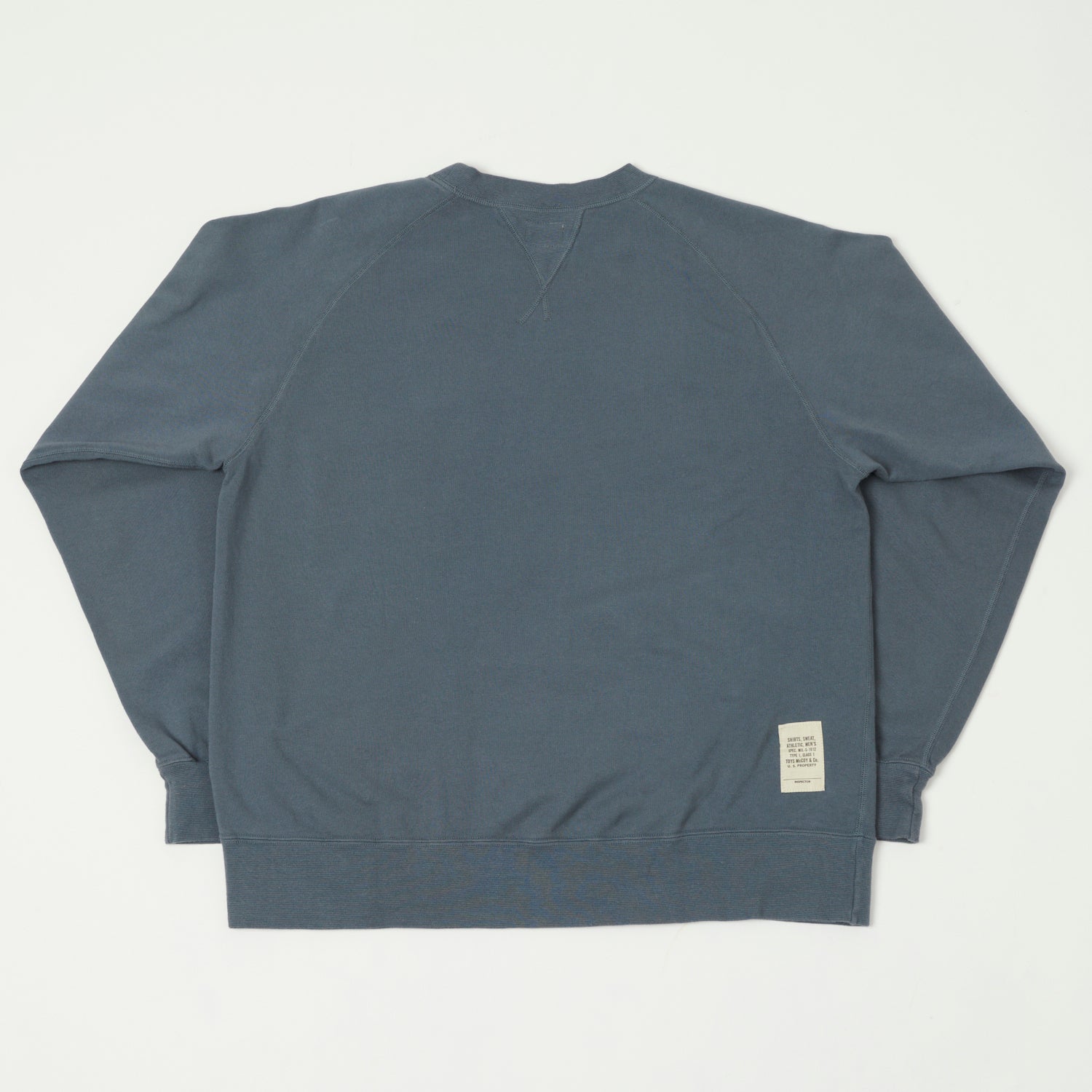 TOYS McCOY Garment Dyed Sweatshirt - Blue