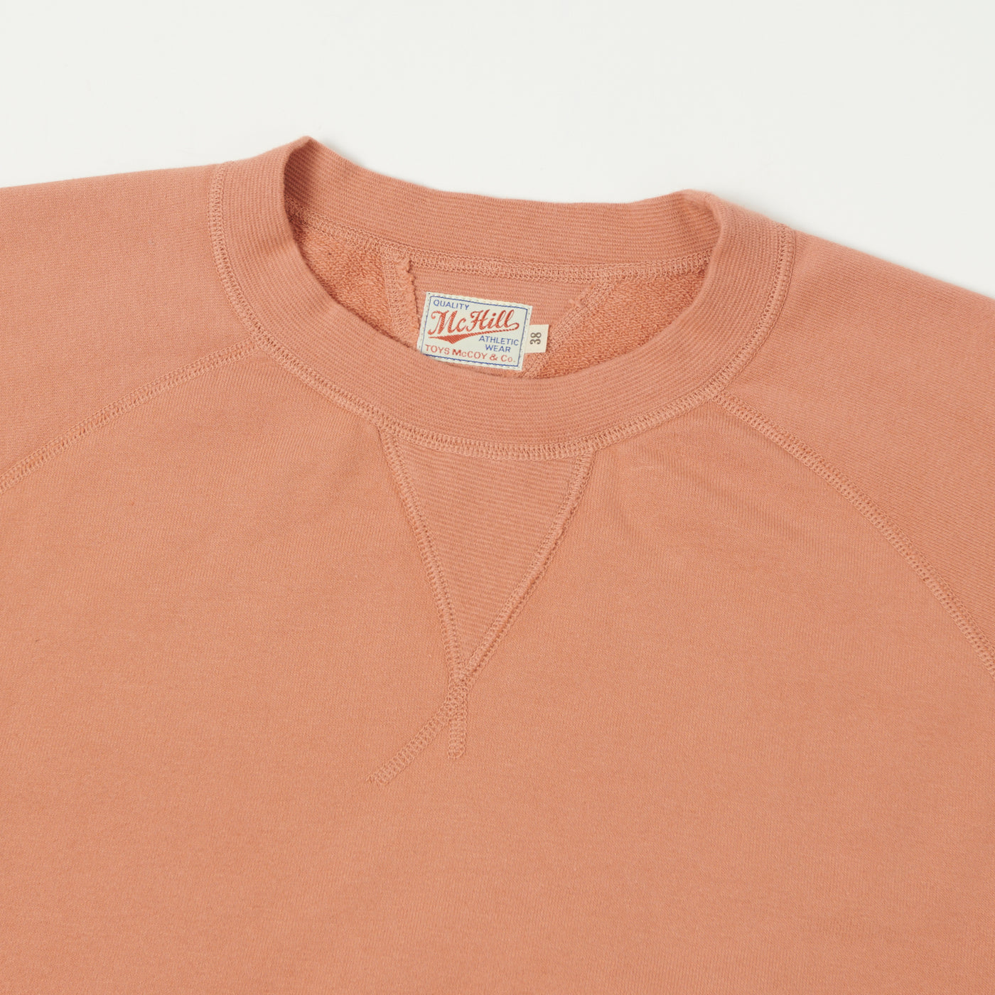 TOYS McCOY Garment Dyed Sweatshirt - Carrot