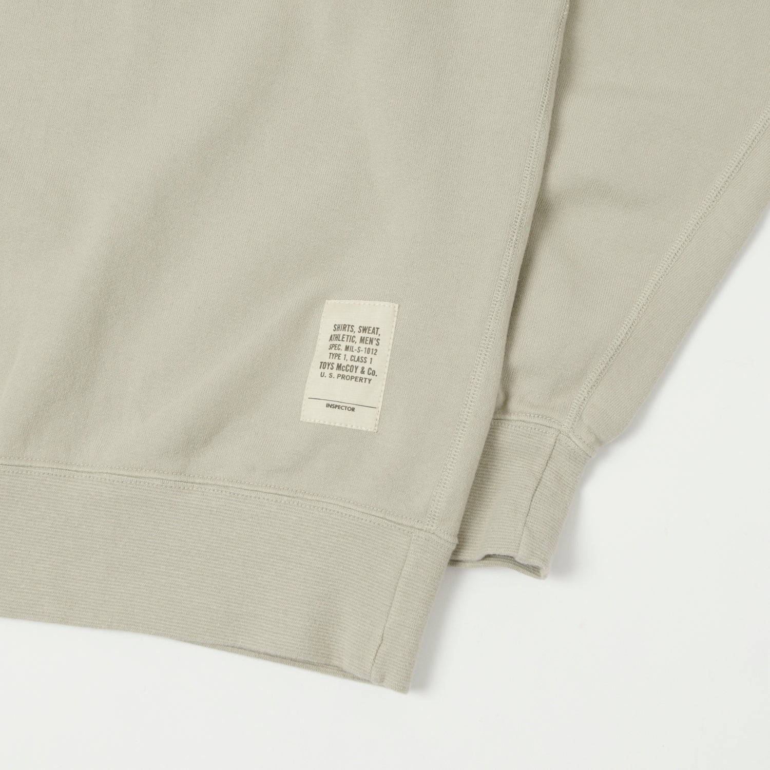 TOYS McCOY Garment Dyed Sweatshirt - Sand