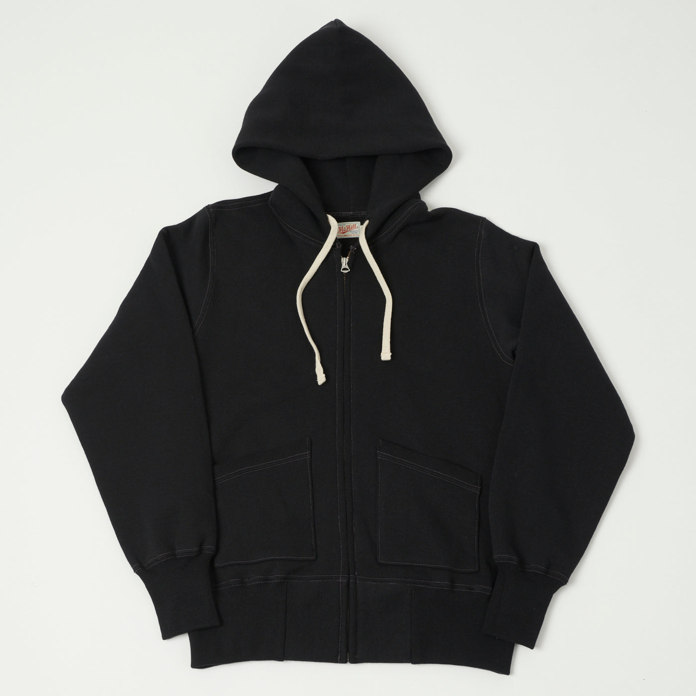 TOYS McCOY 'McHill' Zip Through Hoodie - Black