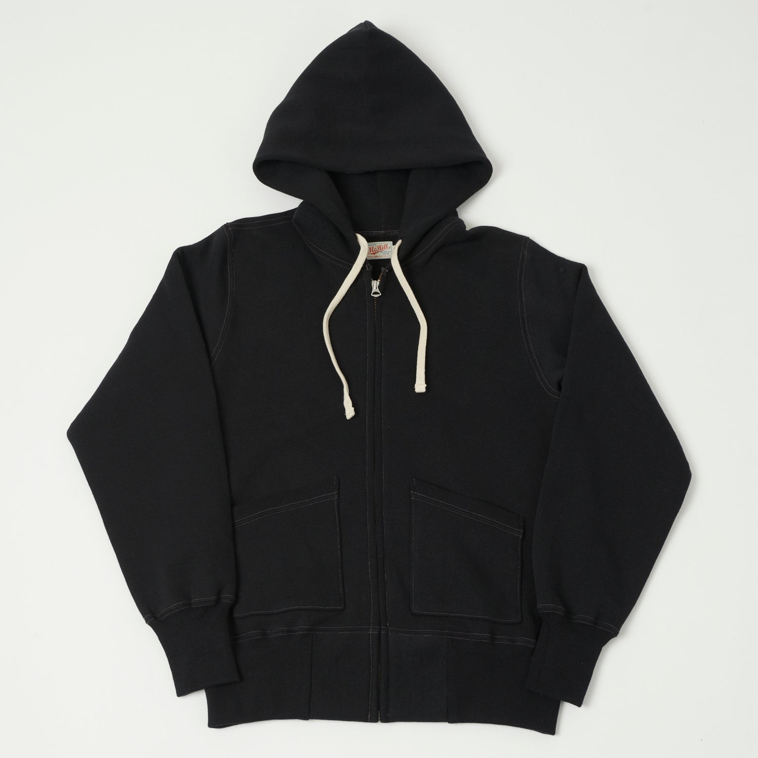 TOYS McCOY 'McHill' Zip Through Hoodie - Black