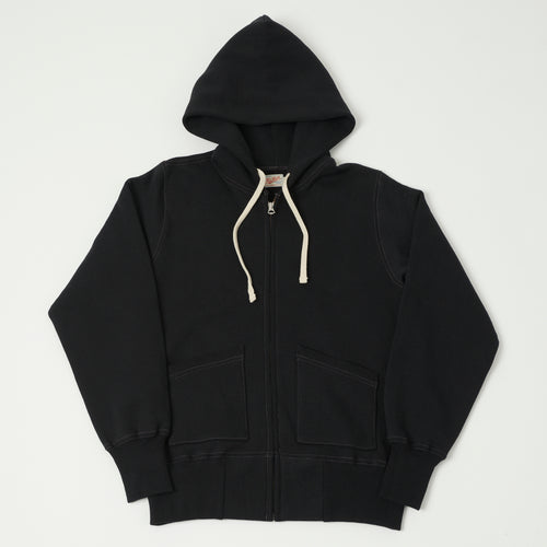 TOYS McCOY 'McHill' Zip Through Hoodie - Black